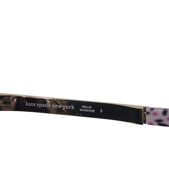 NEW Kate Spade Mckenzee Sunglasses Square Black Size 57,17 main image 8